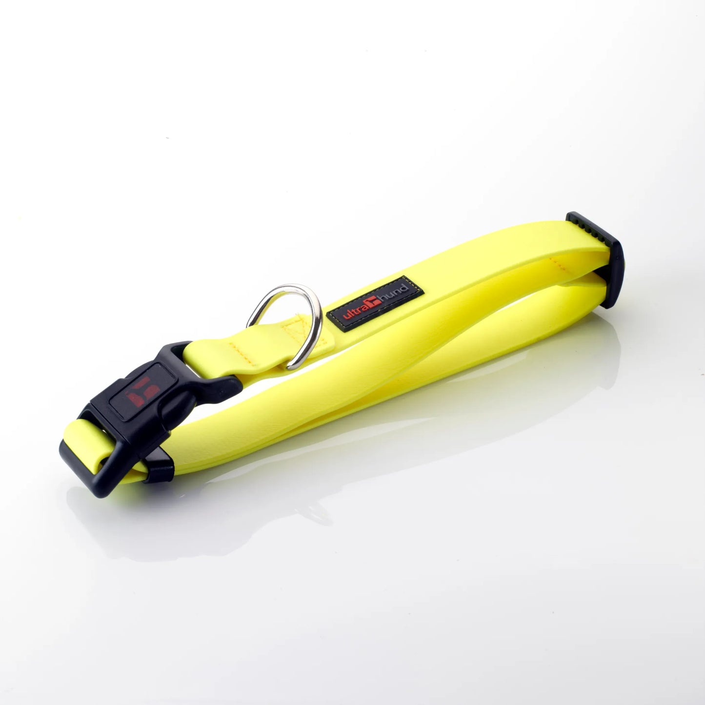 Waterproof Adjustable Dog Collar — Large, Polymer-Coated, Odor-Resistant, Quick-Release