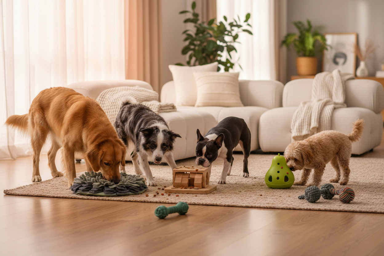 Interactive Dog Toys & Enrichment Products