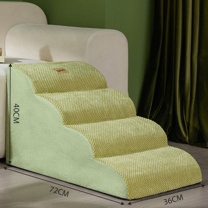Premium Anti-Slip Pet Slope Ladder — Safe Ramp for Dogs & Cats