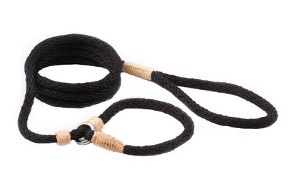Instant Fit Premium Slip Rope Dog Leash - Humane, Adjustable & Durable