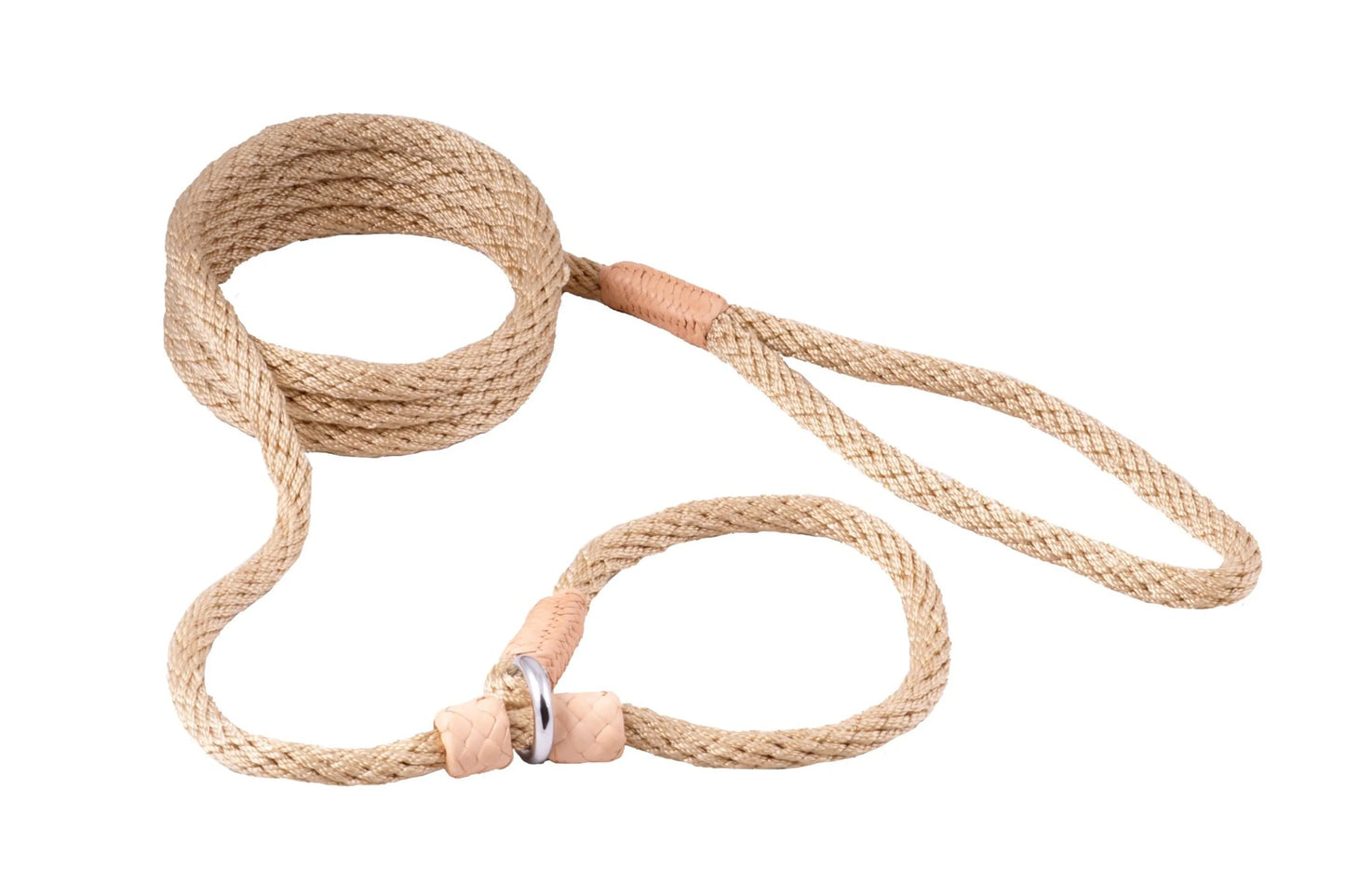 Instant Fit Premium Slip Rope Dog Leash - Humane, Adjustable & Durable