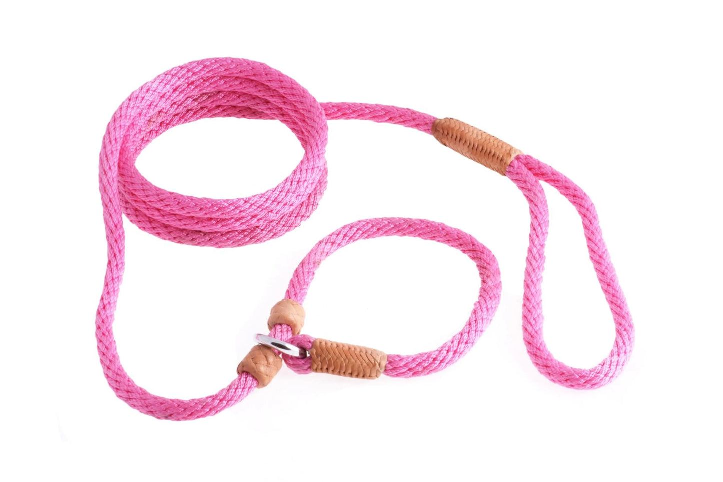 Instant Fit Premium Slip Rope Dog Leash - Humane, Adjustable & Durable