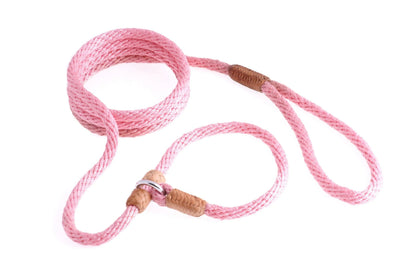 Instant Fit Premium Slip Rope Dog Leash - Humane, Adjustable & Durable
