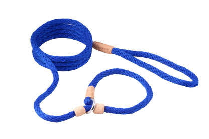 Instant Fit Premium Slip Rope Dog Leash - Humane, Adjustable & Durable