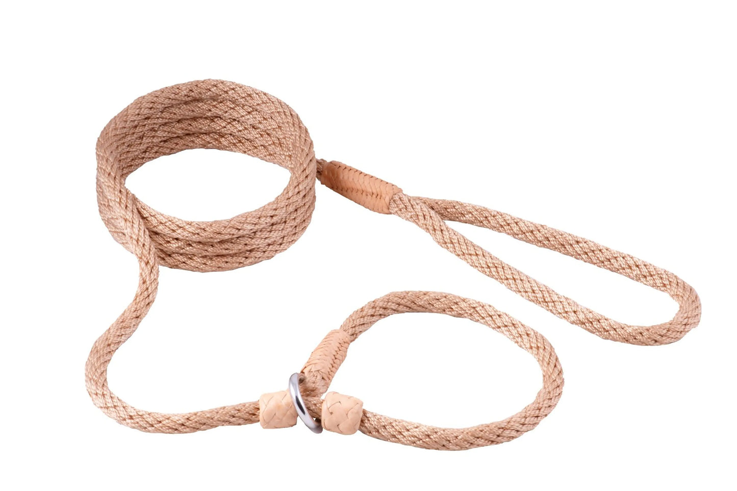 Instant Fit Premium Slip Rope Dog Leash - Humane, Adjustable & Durable