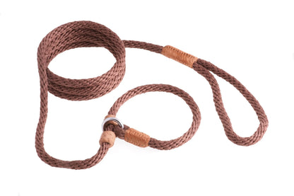 Instant Fit Premium Slip Rope Dog Leash - Humane, Adjustable & Durable