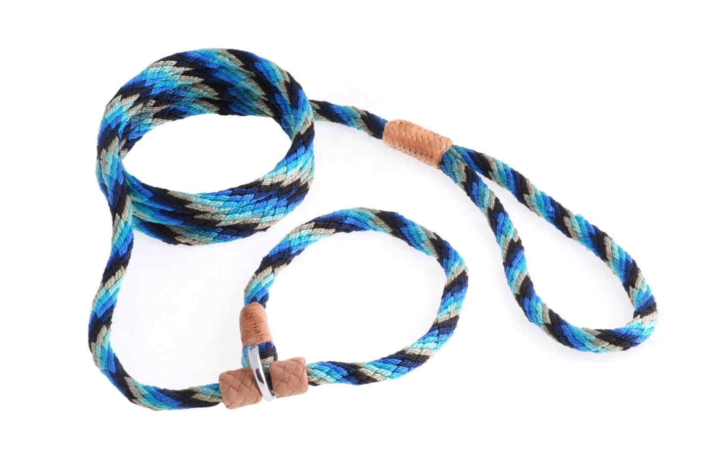 Instant Fit Premium Slip Rope Dog Leash - Humane, Adjustable & Durable
