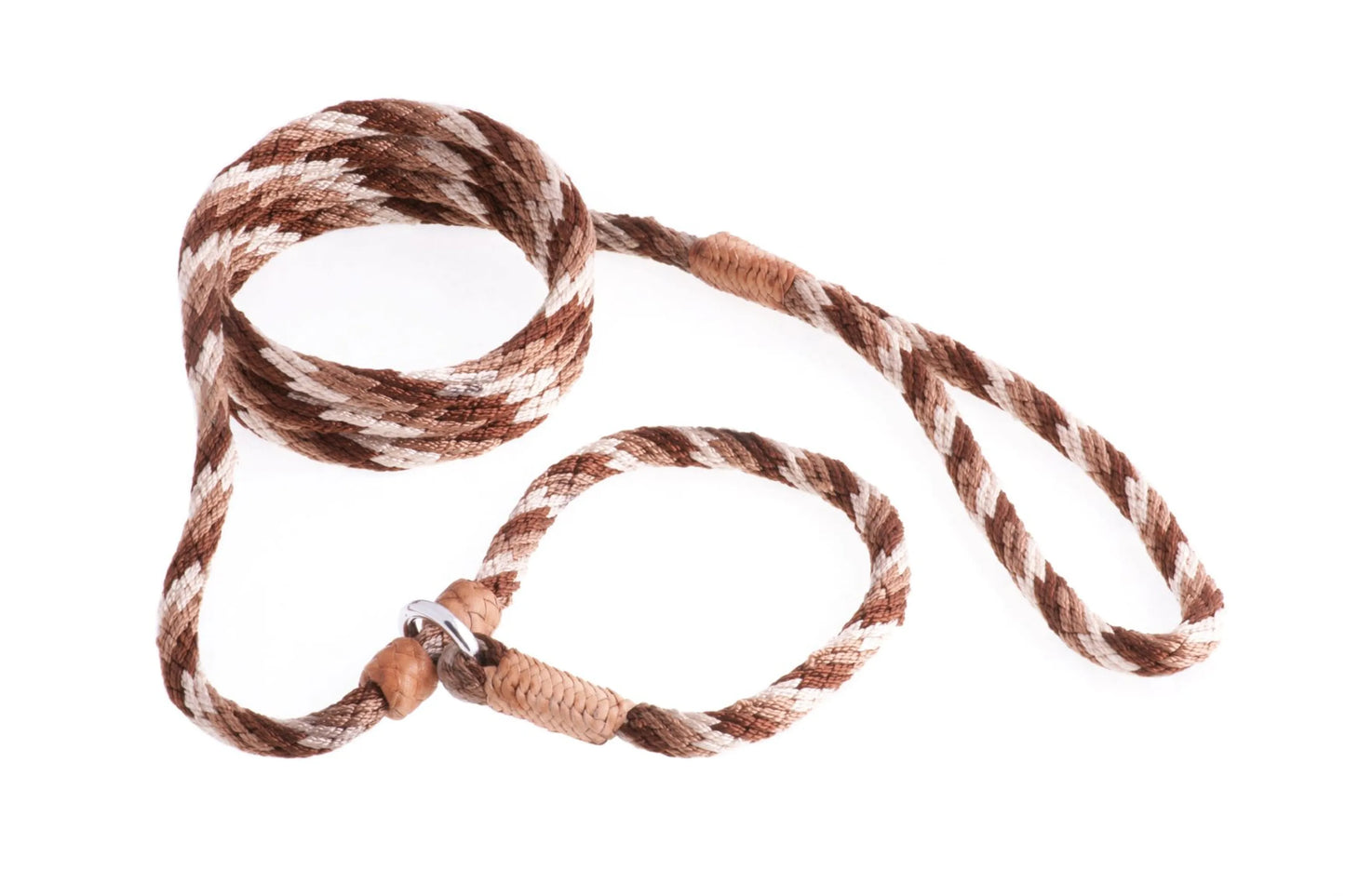 Instant Fit Premium Slip Rope Dog Leash - Humane, Adjustable & Durable