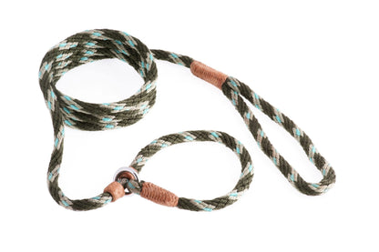 Instant Fit Premium Slip Rope Dog Leash - Humane, Adjustable & Durable