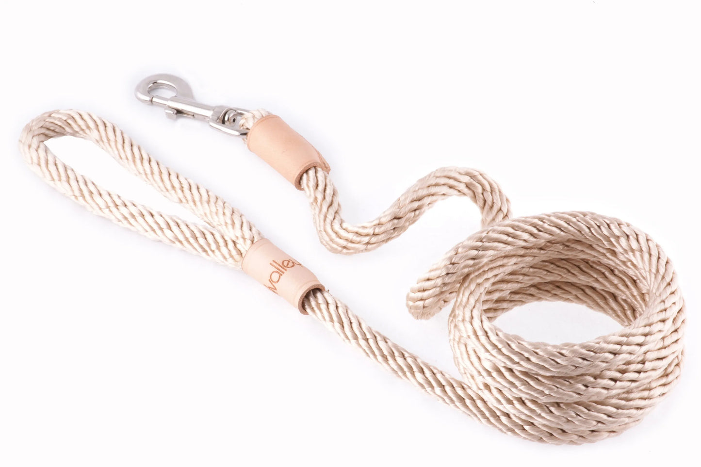 Sport Rope Dog Leash — 6ft, Braided Polypropylene, Swivel Snap Clip, 4 Colors