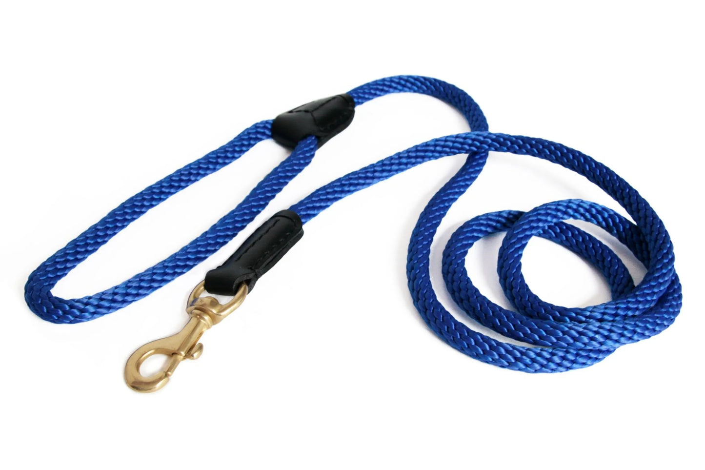 Premium Rope & Leather Dog Lead — 6ft, Show-Quality, 5 Colors