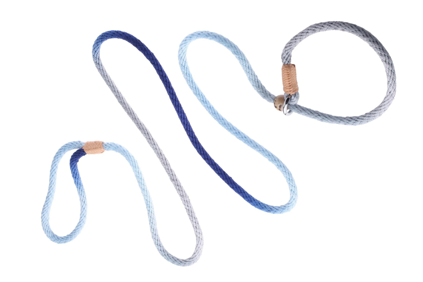Instant Fit Premium Slip Rope Dog Leash - Humane, Adjustable & Durable