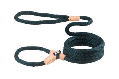 Instant Fit Premium Slip Rope Dog Leash - Humane, Adjustable & Durable