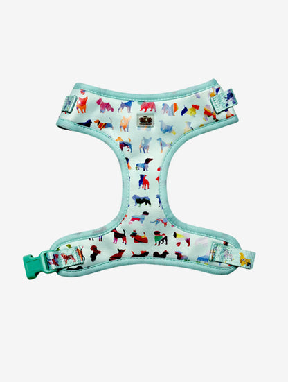 ComfortFlex Adjustable Dog Harness — Reflective, No-Choke, Washable