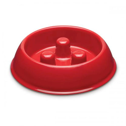 Slow Feeder Dog Bowl — 40oz, Anti-Bloat Maze Pattern, Non-Slip Base, Dishwasher Safe