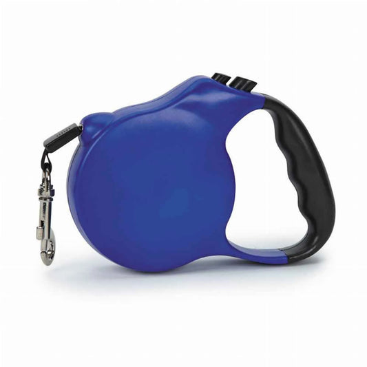 CC XXL Blue Retractable Dog Leash - 20ft Heavy-Duty Belt