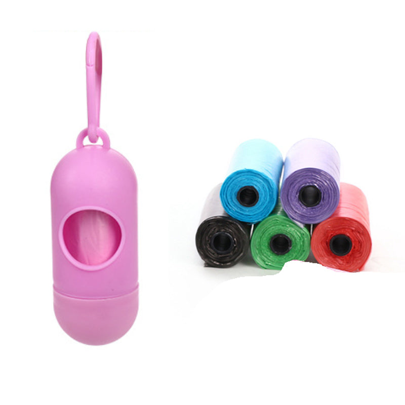 Compact Pet Waste Bag Dispenser - Portable & Easy-Access