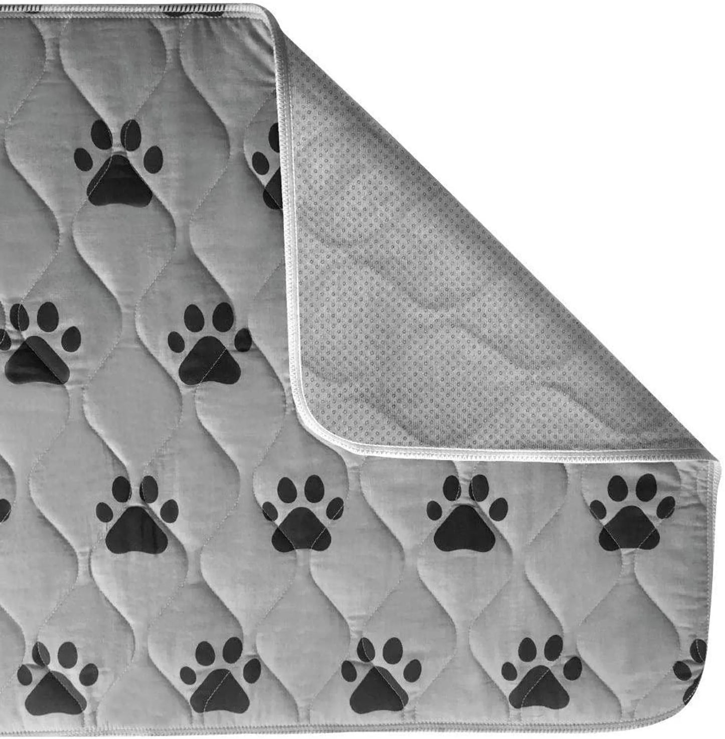 Washable Reusable Pet Pee Pads — 3-Pack, 100% Waterproof, 4-Layer Protection