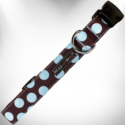 Holiday Paws: Red Polka Dot Dog Collar - Super Durable & Comfy