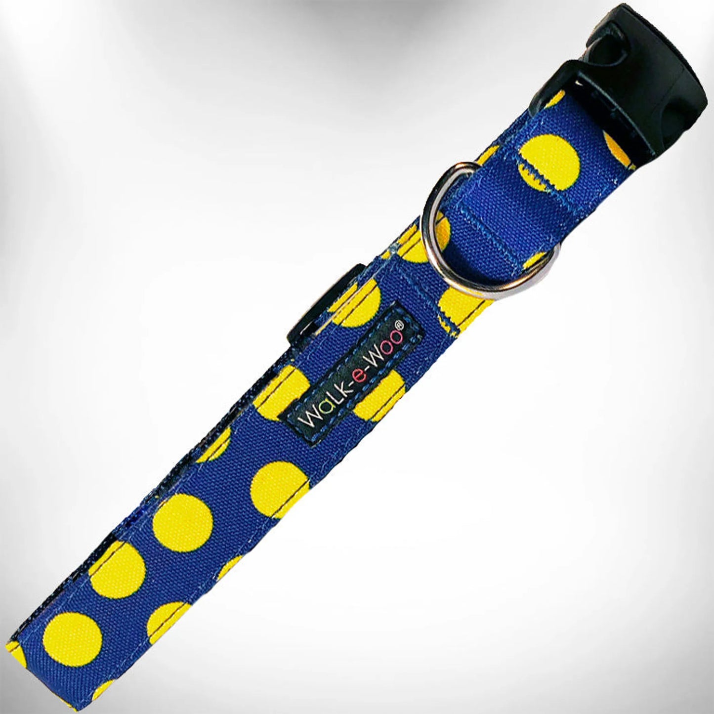 Neon Polka Dot Dog Collar - Durable, Comfortable & Stylish