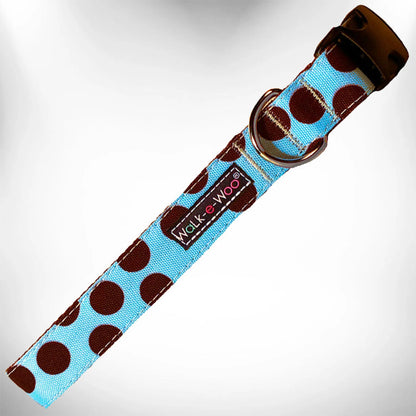 Holiday Paws: Red Polka Dot Dog Collar - Super Durable & Comfy