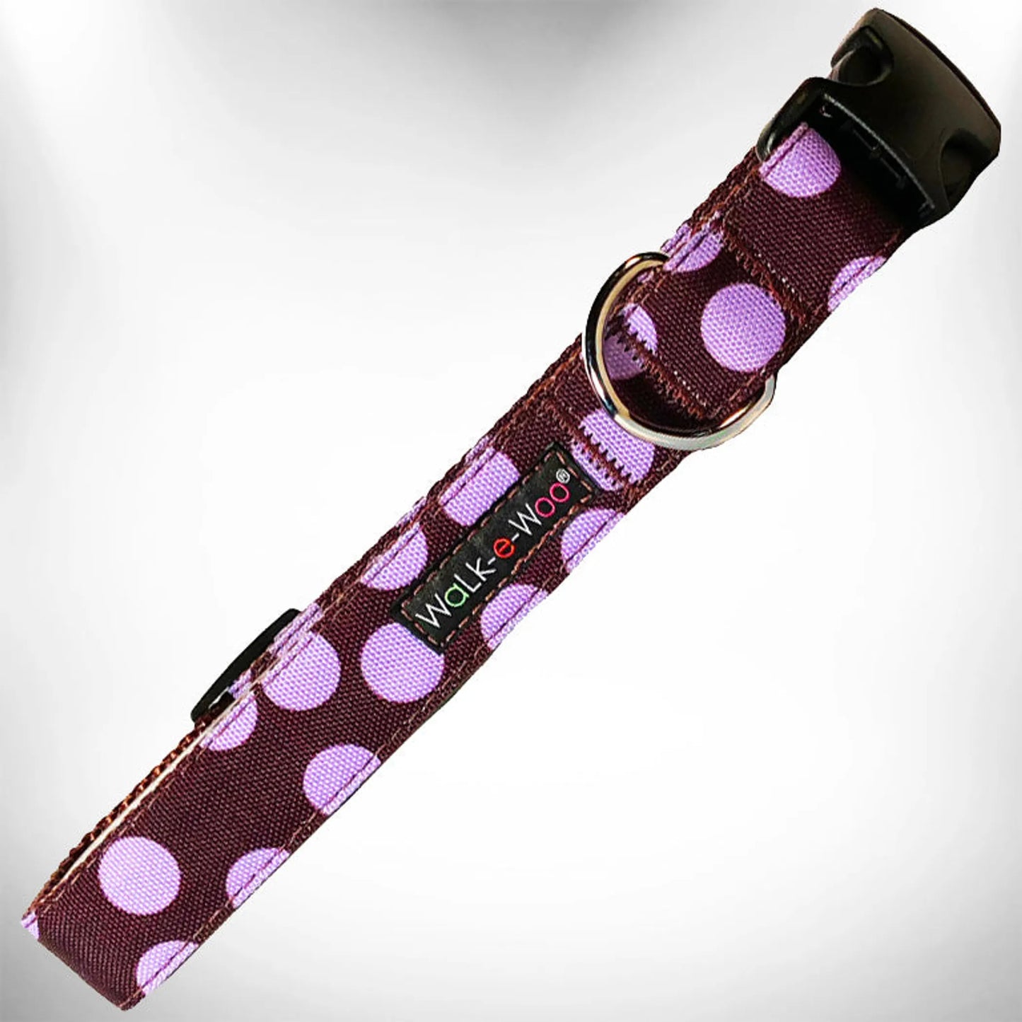 Holiday Paws: Red Polka Dot Dog Collar - Super Durable & Comfy