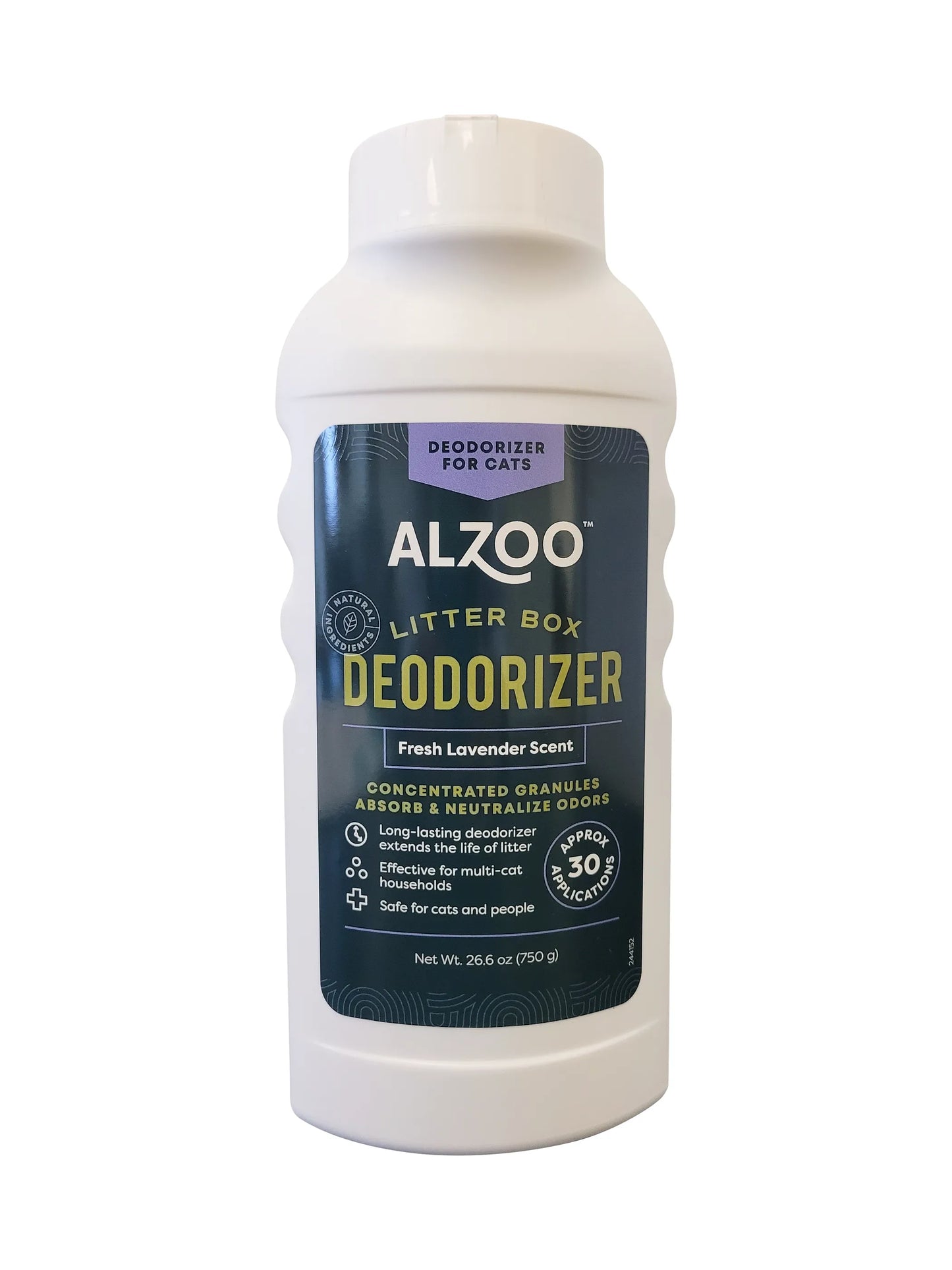 Lavender Cat Litter Deodorizer — Plant-Based, Extends Litter Life, Cruelty-Free, Eco-Safe