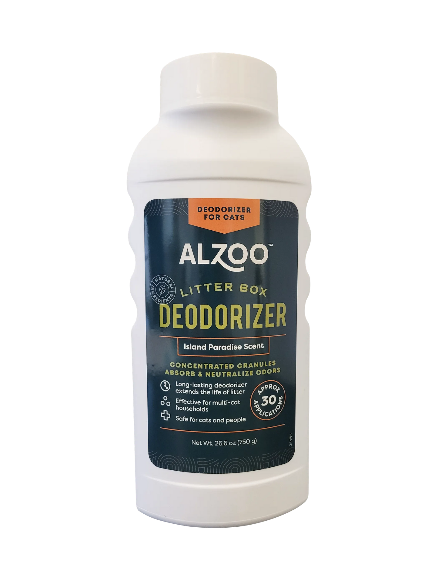Vanilla Cat Litter Odor Neutralizer — Plant-Based, 30 Applications, Up to 1 Month Fresh