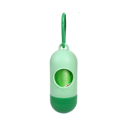 Compact Pet Waste Bag Dispenser - Portable & Easy-Access