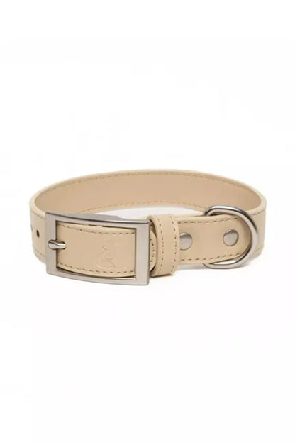 Champagne Fizz Vegan Leather Dog Collar — Water-Resistant, Cruelty-Free, Wipe-Clean