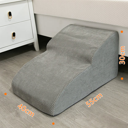 Non-Slip Bedside Pet Ladder — Gentle Steps for Small Dogs & Cats