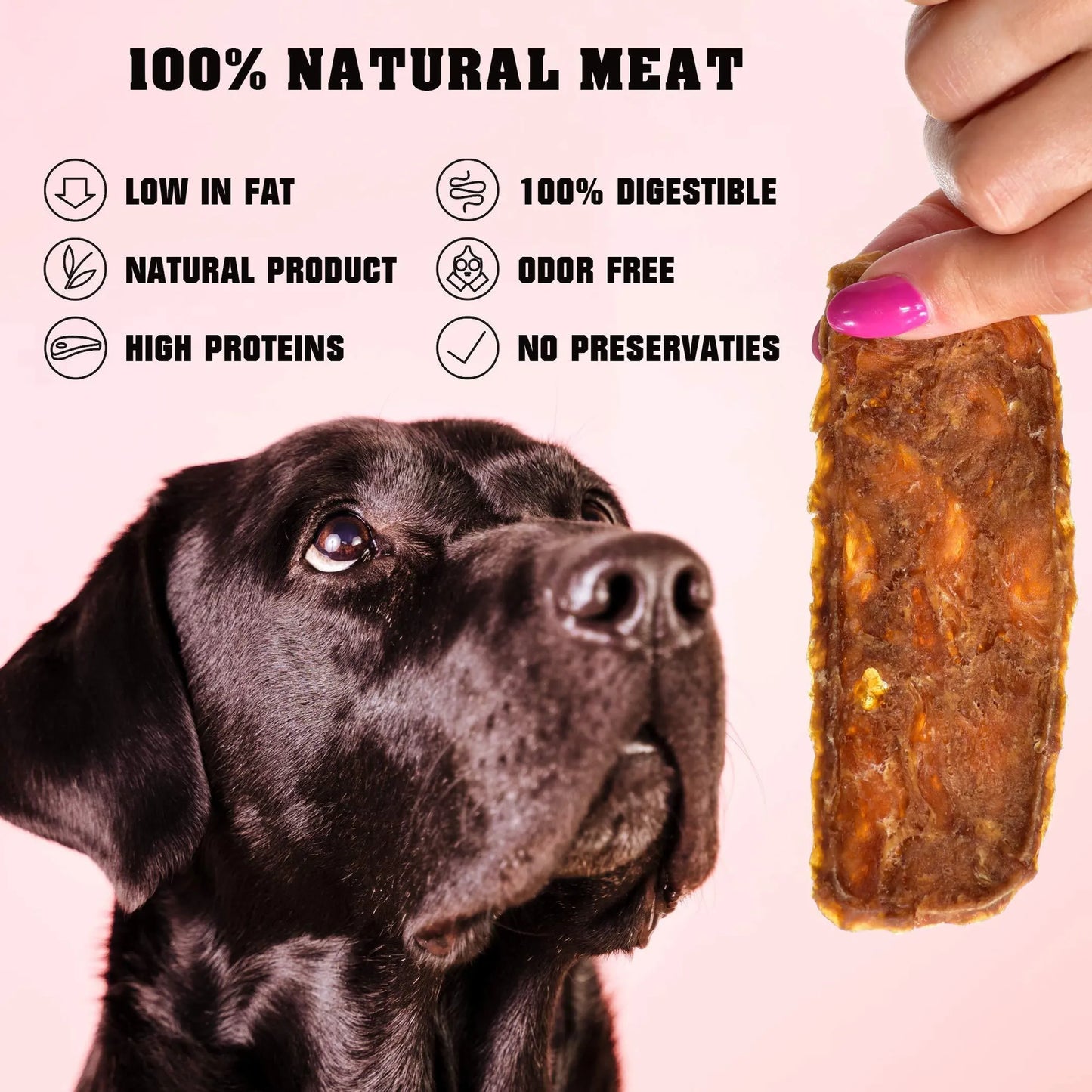 Pure Chicken Dog Treats - Grain-Free High Protein Training Rewards
