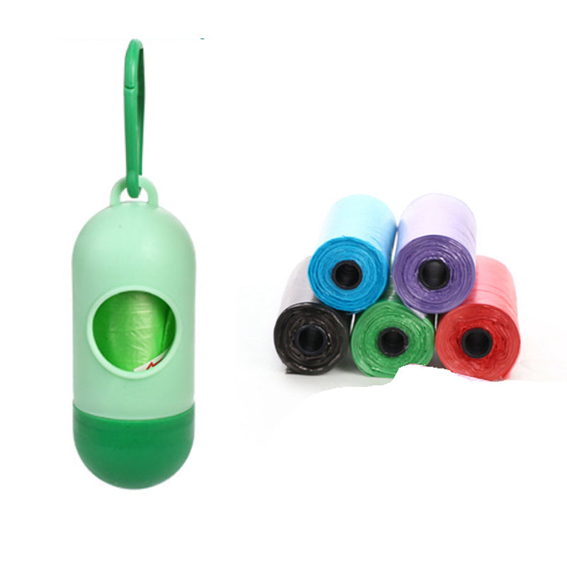 Compact Pet Waste Bag Dispenser - Portable & Easy-Access