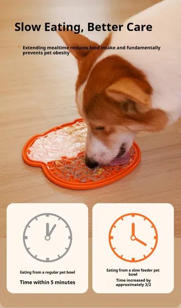 Lick Mat Slow Feeder for Dogs & Cats – Anxiety Relief & Enrichment