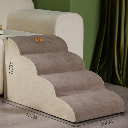 Premium Anti-Slip Pet Slope Ladder — Safe Ramp for Dogs & Cats