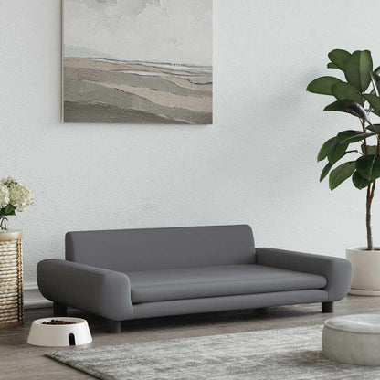 Velvet Dog Sofa Bed — Solid Pine Legs, Foam Cushion, 50kg Capacity, 3 Colors