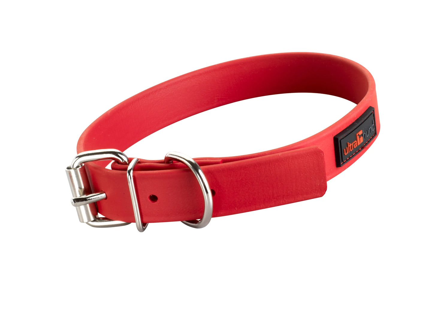 Waterproof Dog Collar — 18", Polymer-Coated, Odor-Resistant, No-Rivet Comfort, 30+ Colors