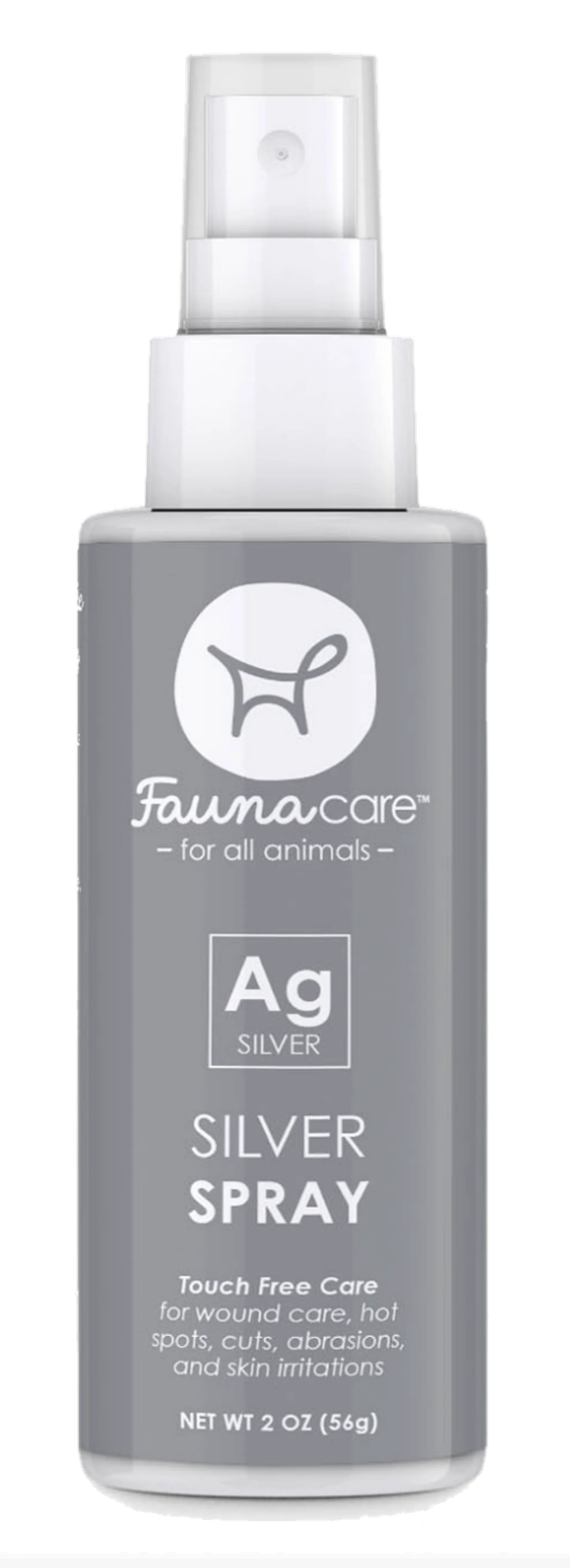 Silver Spray Pet Wound Care — Antibacterial, Antifungal, No-Touch Application