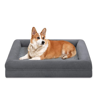 Extra-Thick Cushion Dog Bed for Large Dogs – Golden Retriever Size