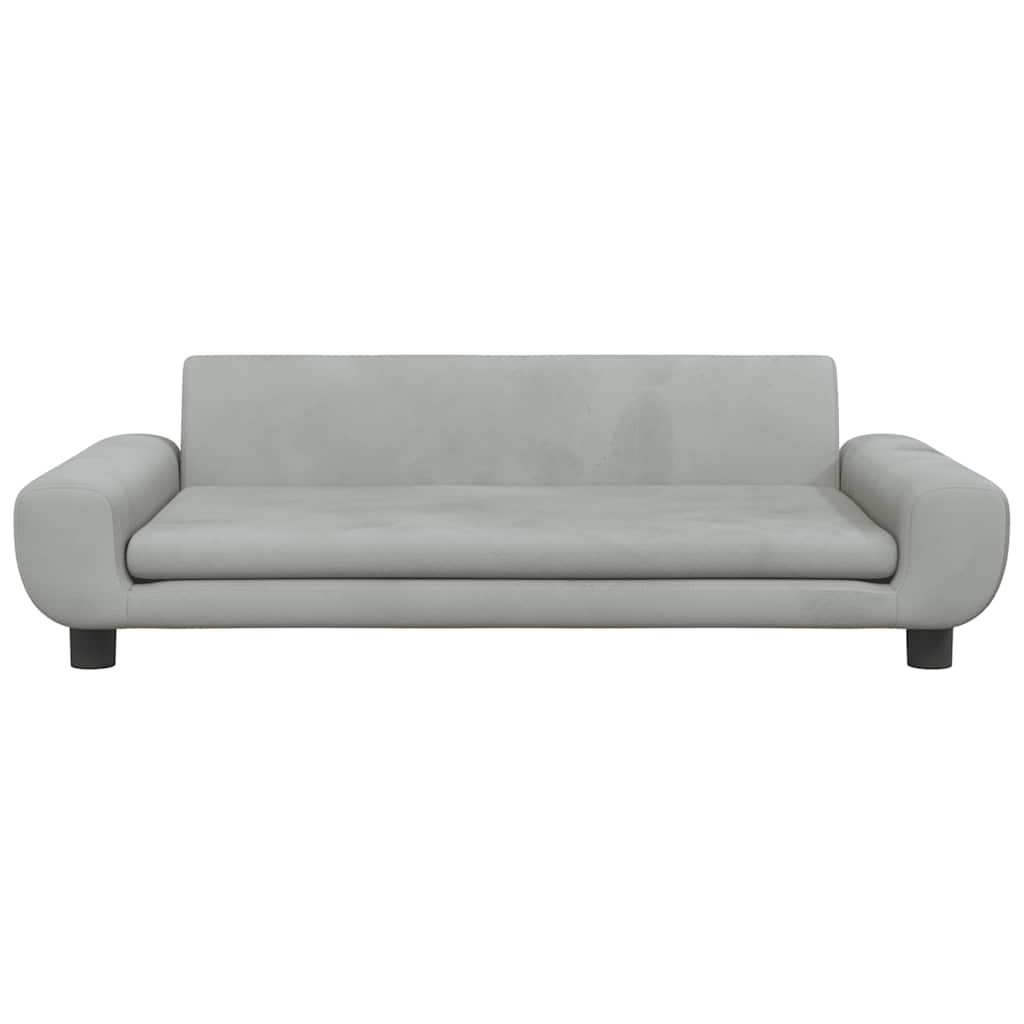Velvet Dog Sofa Bed — Solid Pine Legs, Foam Cushion, 50kg Capacity, 3 Colors