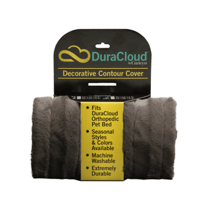 DuraCloud Orthopedic Pet Bed & Crate Pad — Ultra-Plush, Machine Washable, Multiple Sizes