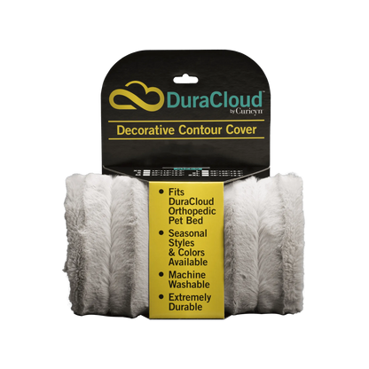 DuraCloud Orthopedic Pet Bed & Crate Pad — Ultra-Plush, Machine Washable, Multiple Sizes