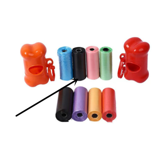 Compact Pet Waste Bag Dispenser - Portable & Easy-Access