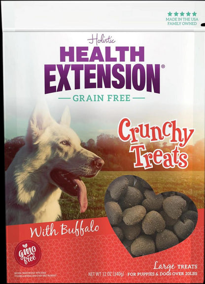 Organic Buffalo Heart Superfood Dog Treats — Turmeric, Ginger & Apple Cider Vinegar, USA Made