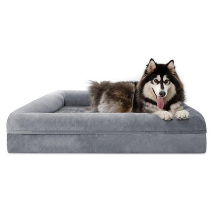 Extra-Thick Cushion Dog Bed for Large Dogs – Golden Retriever Size