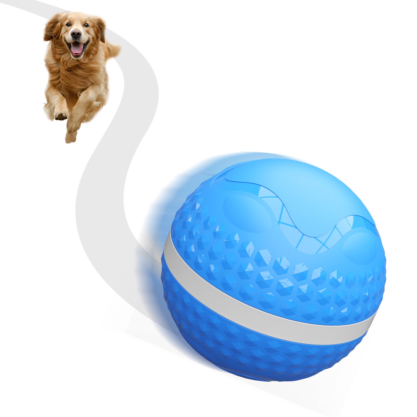 Smart Motion Sensor USB Rechargeable Durable Dog Ball Toy