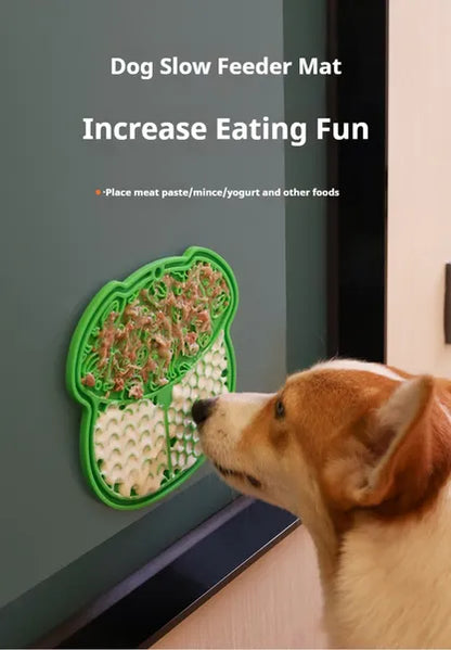 Lick Mat Slow Feeder for Dogs & Cats – Anxiety Relief & Enrichment