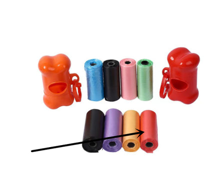 Compact Pet Waste Bag Dispenser - Portable & Easy-Access