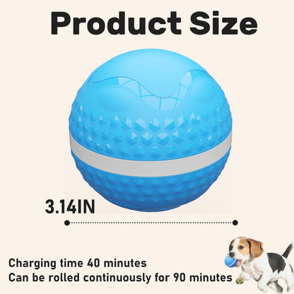 Smart Motion Sensor USB Rechargeable Durable Dog Ball Toy
