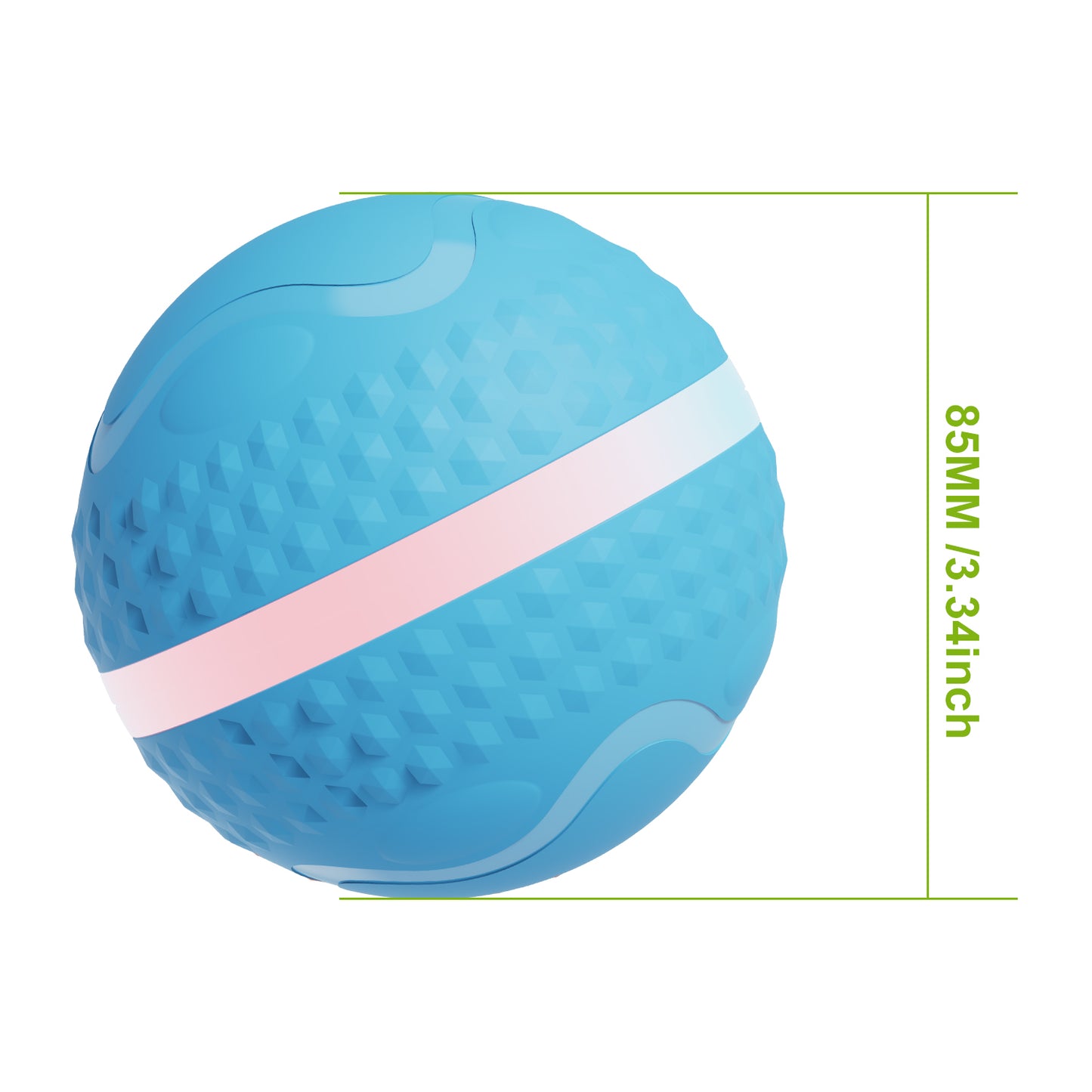 Smart Motion Sensor USB Rechargeable Durable Dog Ball Toy